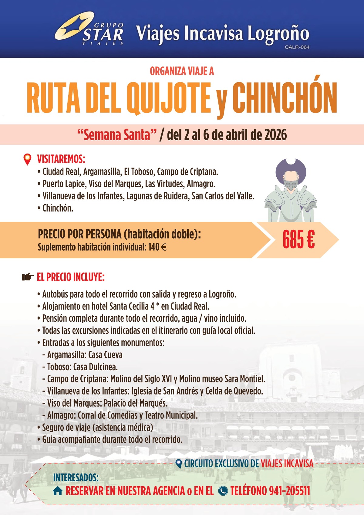 cartel ruta del quijote semana santa 2026 jpg